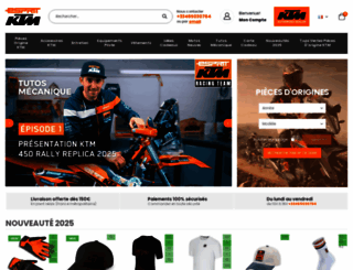 esprit-ktm.com screenshot
