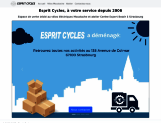 espritcycles.com screenshot