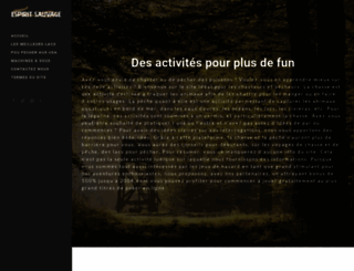 espritsauvage.fr screenshot