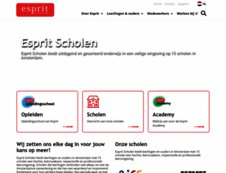 espritscholen.nl screenshot