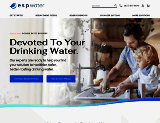 espwaterproducts.com screenshot