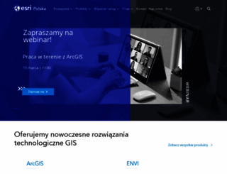 esri.pl screenshot