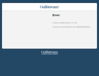 ess.gulfstream.com screenshot