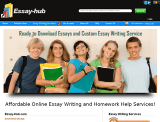 essay-hub.com screenshot