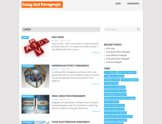 essaynparagraph.com screenshot