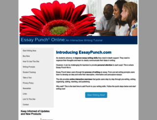 essaypunch.com screenshot