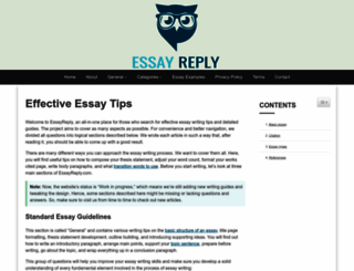 essayreply.com screenshot