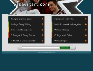 essaystart.com screenshot