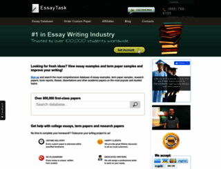 essaytask.com screenshot