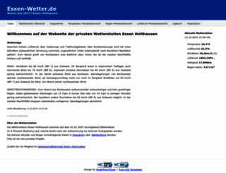 essen-wetter.de screenshot