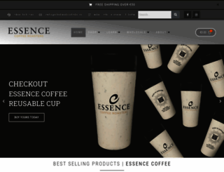 essencecoffee.ie screenshot