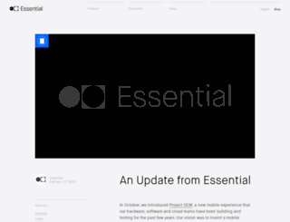 essential.com screenshot