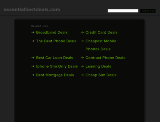essentialbestdeals.com screenshot