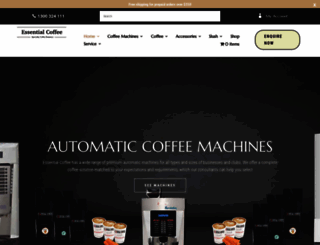 essentialcoffee.com.au screenshot