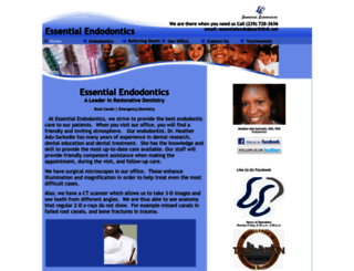 essentialendodontics.com screenshot