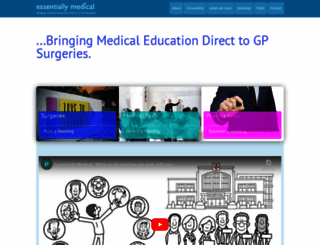 essentiallymedical.co.uk screenshot