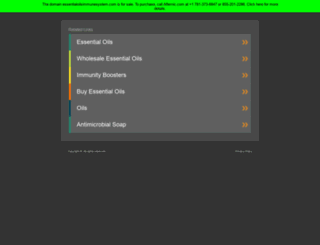 essentialoilsimmunesystem.com screenshot