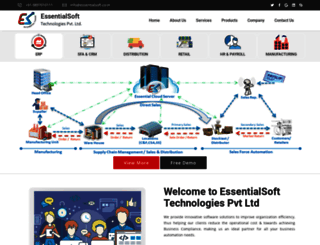 essentialsoft.co.in screenshot