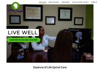 essentialspinalcare.com screenshot