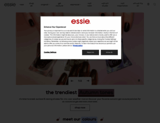 essie.co.uk screenshot