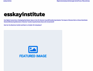 esskayinstitute.com screenshot