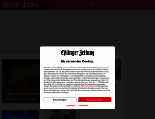 esslinger-zeitung.de screenshot