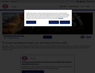 essofuelfinder.co.uk screenshot