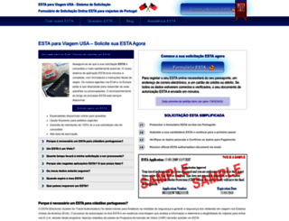 esta.pt screenshot