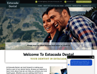 estacadadental.com screenshot