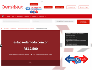 estacaodamoda.com.br screenshot