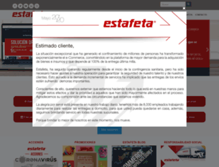 estafeta.com.mx screenshot