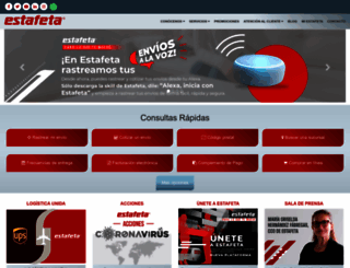 estafeta.com screenshot