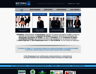 estagioseguro.com screenshot