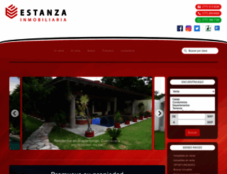 estanzainmobiliaria.com screenshot