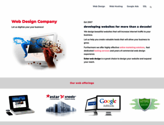 estarwebdesign.co.za screenshot