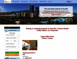 estateagents-tenerife.co.uk screenshot