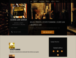 estatelawcenter.com screenshot