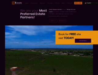 estatemastersgh.com screenshot