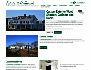 estatemillwork.com screenshot