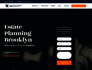 estateplanningbrooklyn.com screenshot