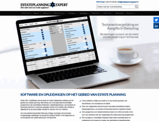 estateplanningexpert.nl screenshot