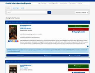 estatesaleexperts.hibid.com screenshot