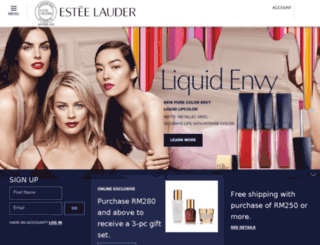 esteelauder.my screenshot