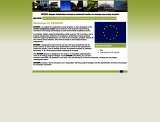 esteem-tool.eu screenshot
