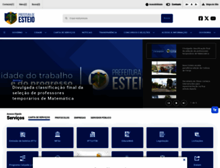 esteio.rs.gov.br screenshot