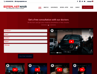 esteplasthair.com screenshot