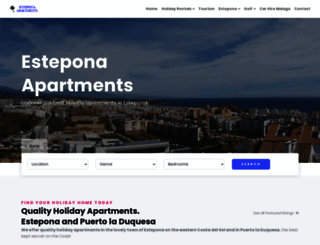 estepona-apartments.com screenshot