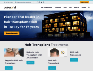 esteworld-hairtransplant.uk screenshot