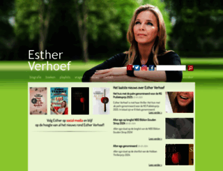estherverhoef.com screenshot