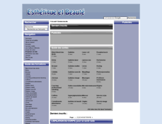 esthetique-et-beaute.com screenshot